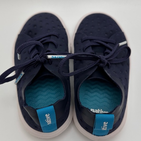 NEW Native Youth Blue Monaco Low Cut Side Rider Sneakers Size 9 - Picture 6 of 8